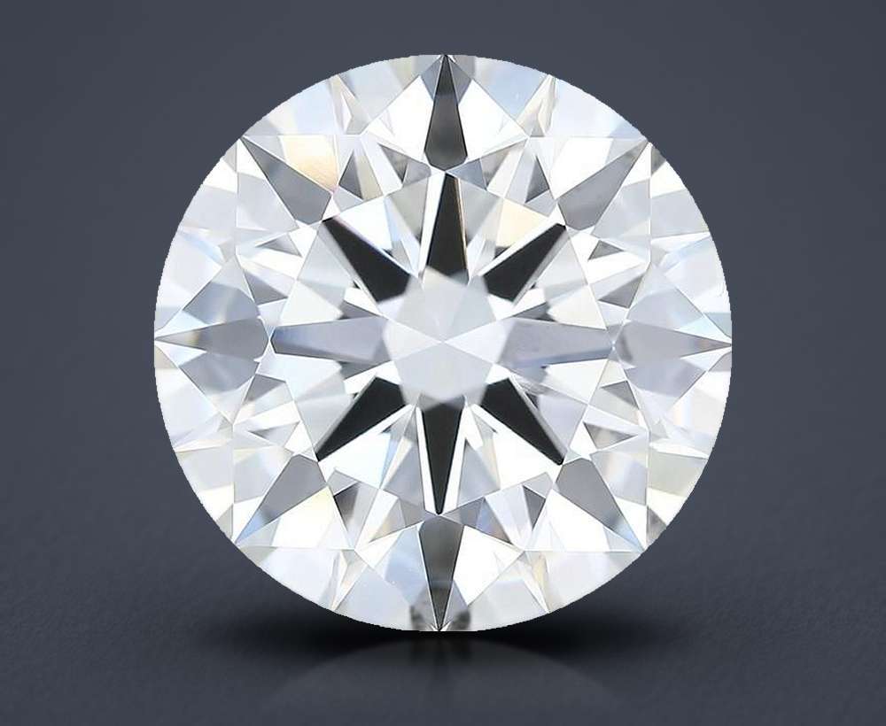 12.88ct F VVS2 Rare Carat Ideal Cut Round Lab Grown Diamond