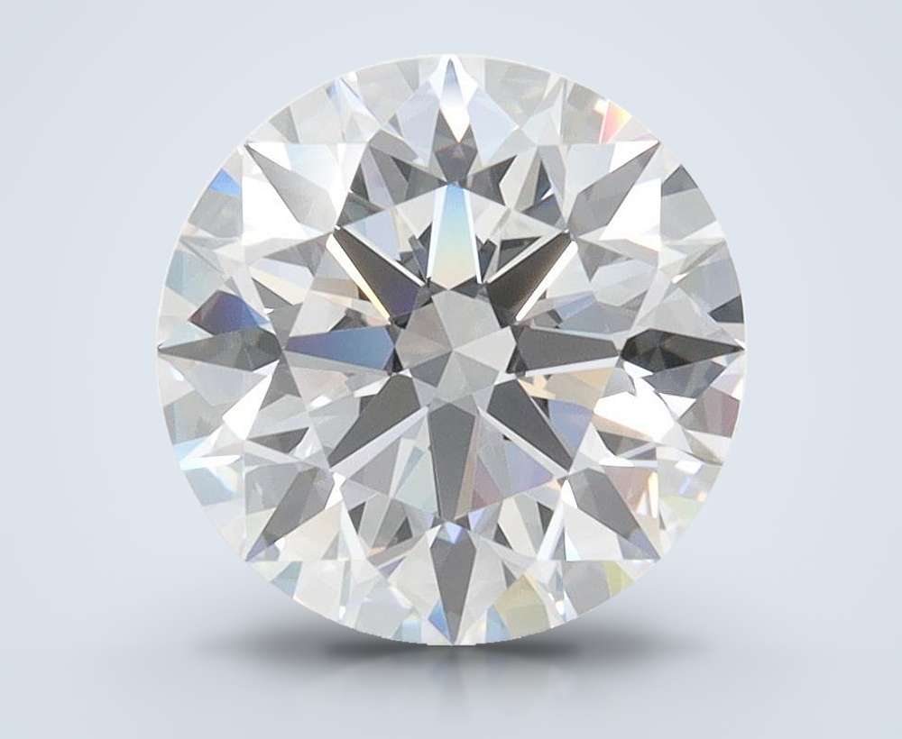 2.59ct D FL Rare Carat Ideal Cut Round Lab Grown Diamond