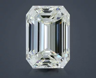 3.52ct K VS1 Rare Carat Ideal Cut Emerald Diamond