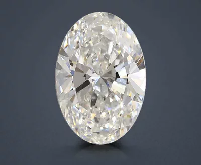 5.03ct E VVS2 Rare Carat Ideal Cut Oval Lab Grown Diamond