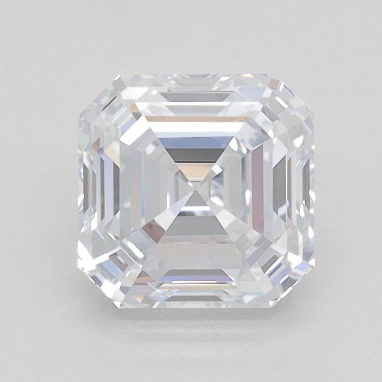 1.51ct E VVS2 Rare Carat Ideal Cut Asscher Lab Grown Diamond