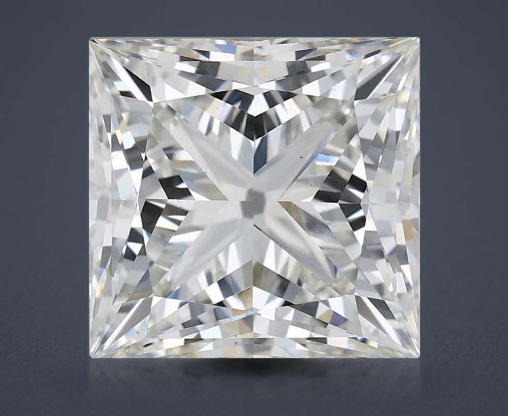 7.08ct G VS1 Rare Carat Ideal Cut Princess Lab Grown Diamond