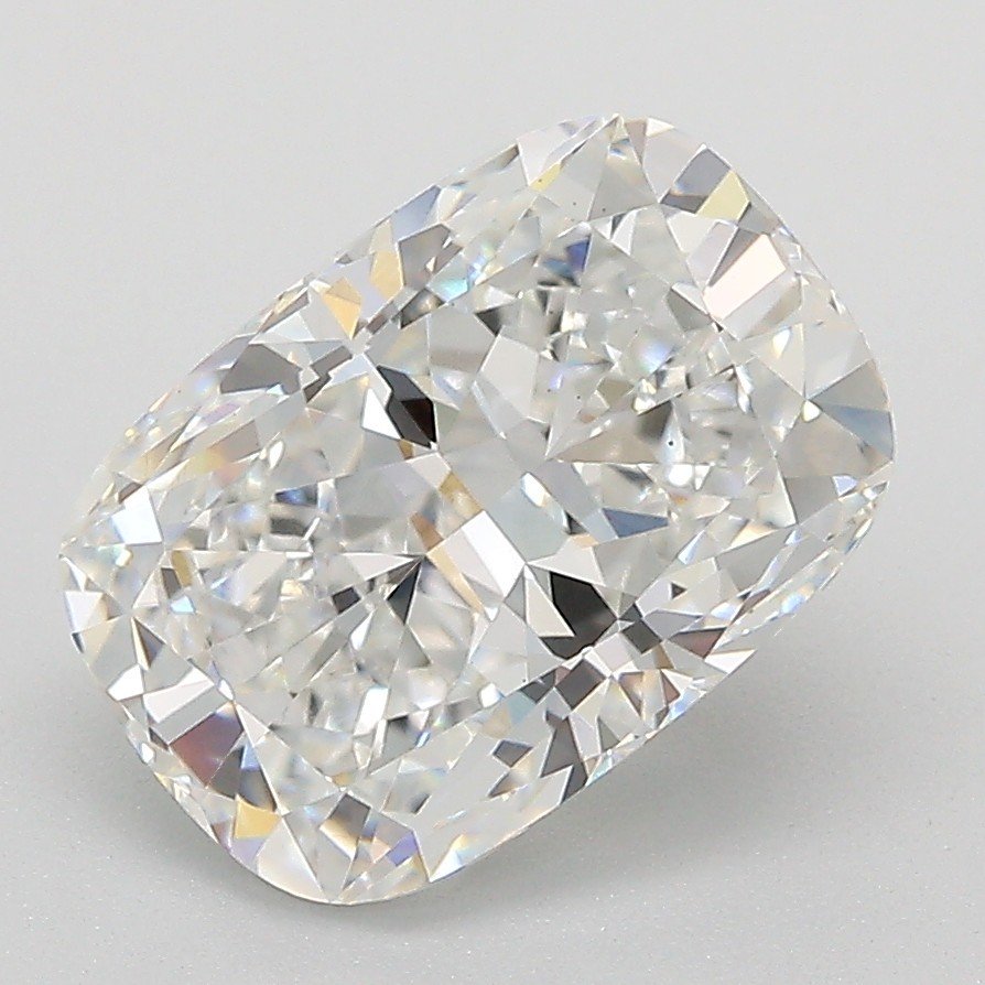 3.28ct E VS1 Good Cut Cushion Lab Grown Diamond