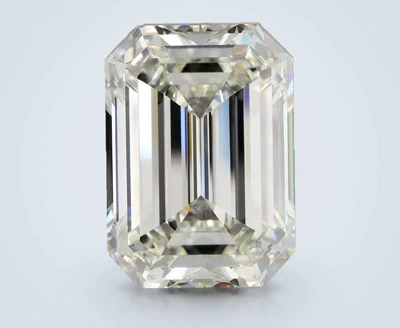 9.16ct K VS1 Rare Carat Ideal Cut Emerald Diamond