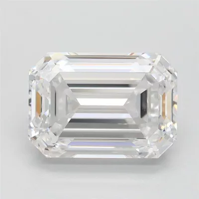 2.04ct D VS2 Rare Carat Ideal Cut Emerald Lab Grown Diamond
