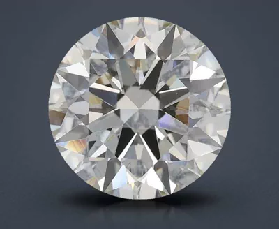 3.41ct I VVS2 Rare Carat Ideal Cut Round Lab Grown Diamond