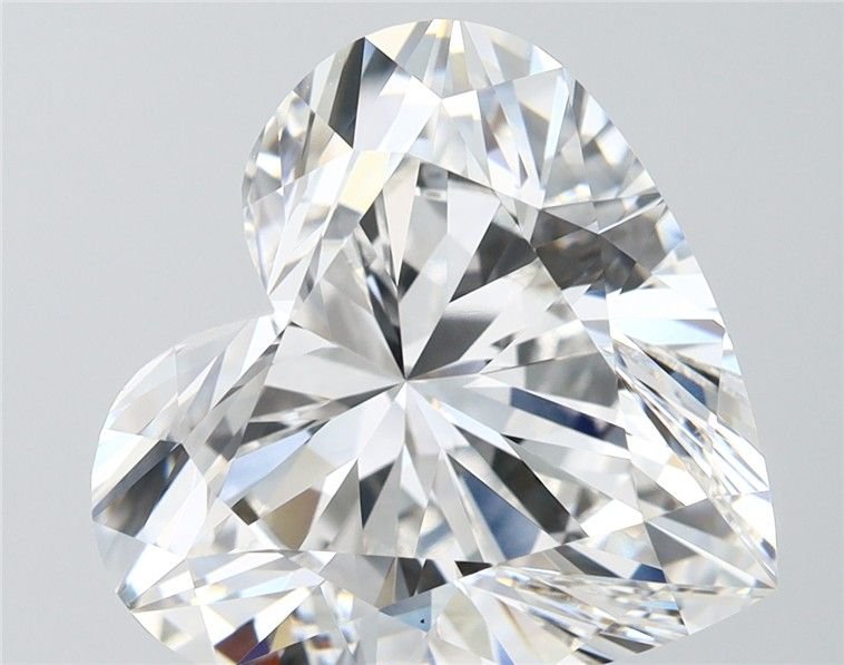 10.05ct E VVS2 Rare Carat Ideal Cut Heart Lab Grown Diamond