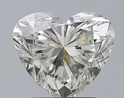 1.51ct K SI2 Rare Carat Ideal Cut Heart Diamond