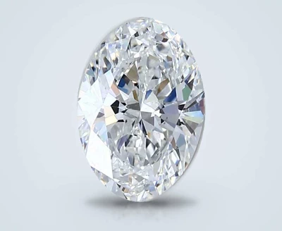 2.02ct E SI1 Rare Carat Ideal Cut Oval Diamond