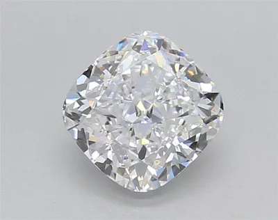 1.52ct D VVS2 Rare Carat Ideal Cut Cushion Lab Grown Diamond