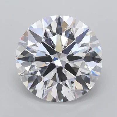 2.18ct D VVS1 Rare Carat Ideal Cut Round Lab Grown Diamond