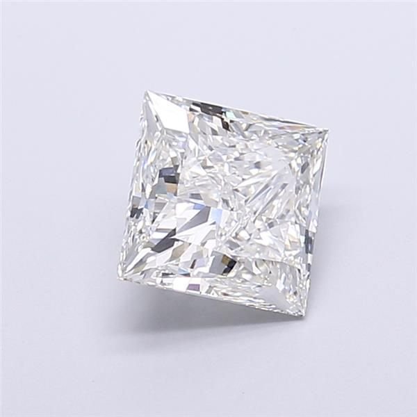 2.01ct D VS2 Rare Carat Ideal Cut Princess Lab Grown Diamond