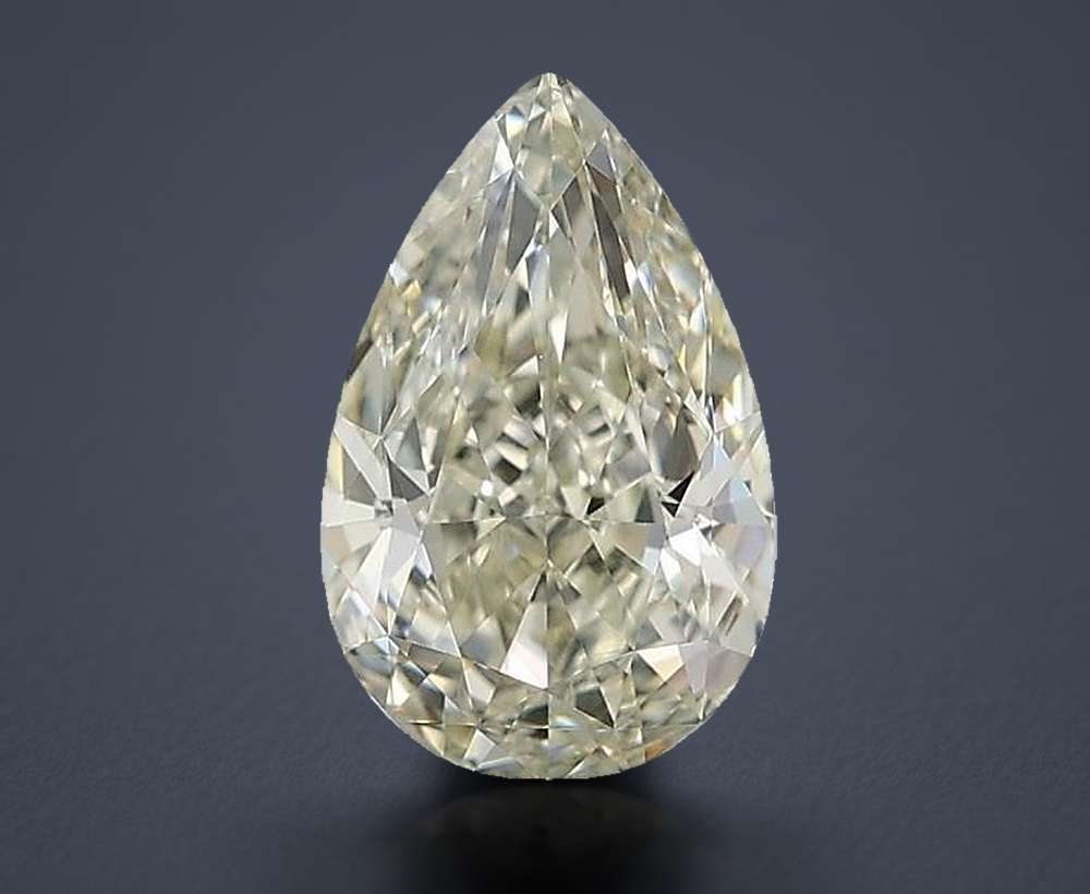 1.70ct K VVS1 Very Good Cut Pear Diamond
