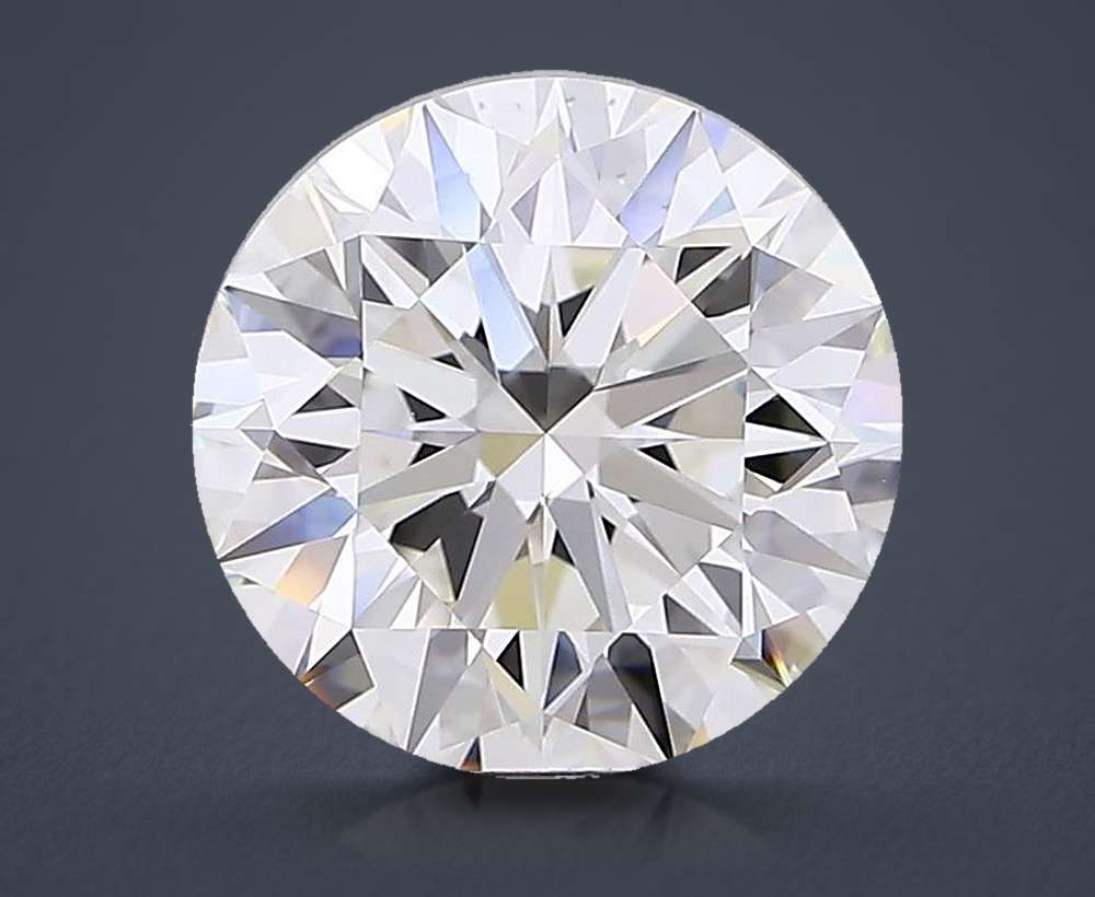 4.22ct I VS2 Rare Carat Ideal Cut Round Diamond