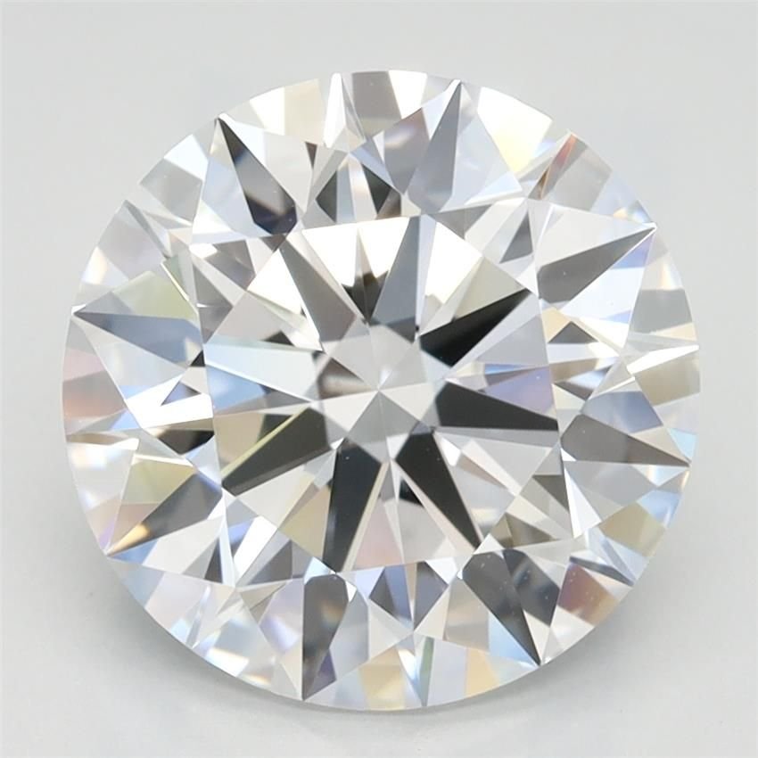3.24ct D VVS1 Rare Carat Ideal Cut Round Lab Grown Diamond
