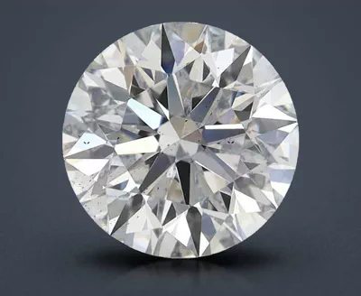 2.83ct F SI1 Excellent Cut Round Lab Grown Diamond