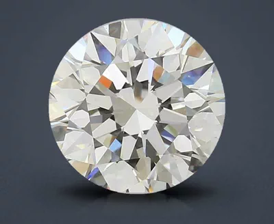 3.01ct K VVS1 Rare Carat Ideal Cut Round Diamond