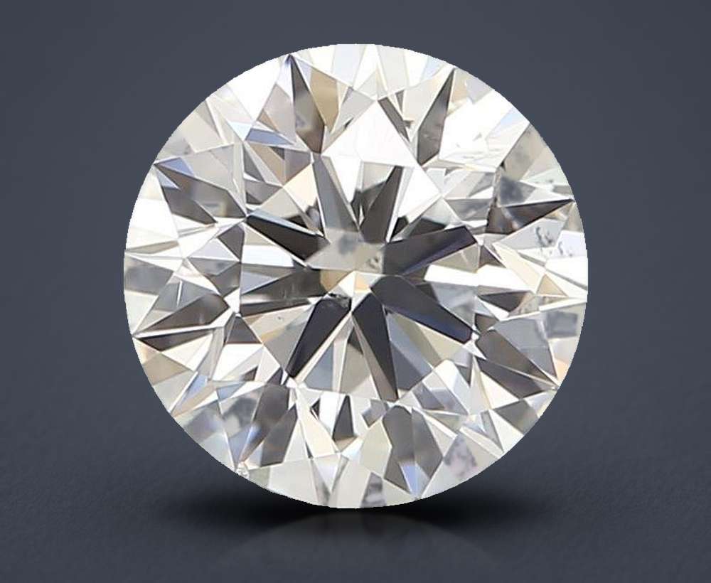0.90ct F SI1 Rare Carat Ideal Cut Round Diamond