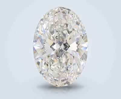 10.08ct F VVS2 Rare Carat Ideal Cut Oval Lab Grown Diamond