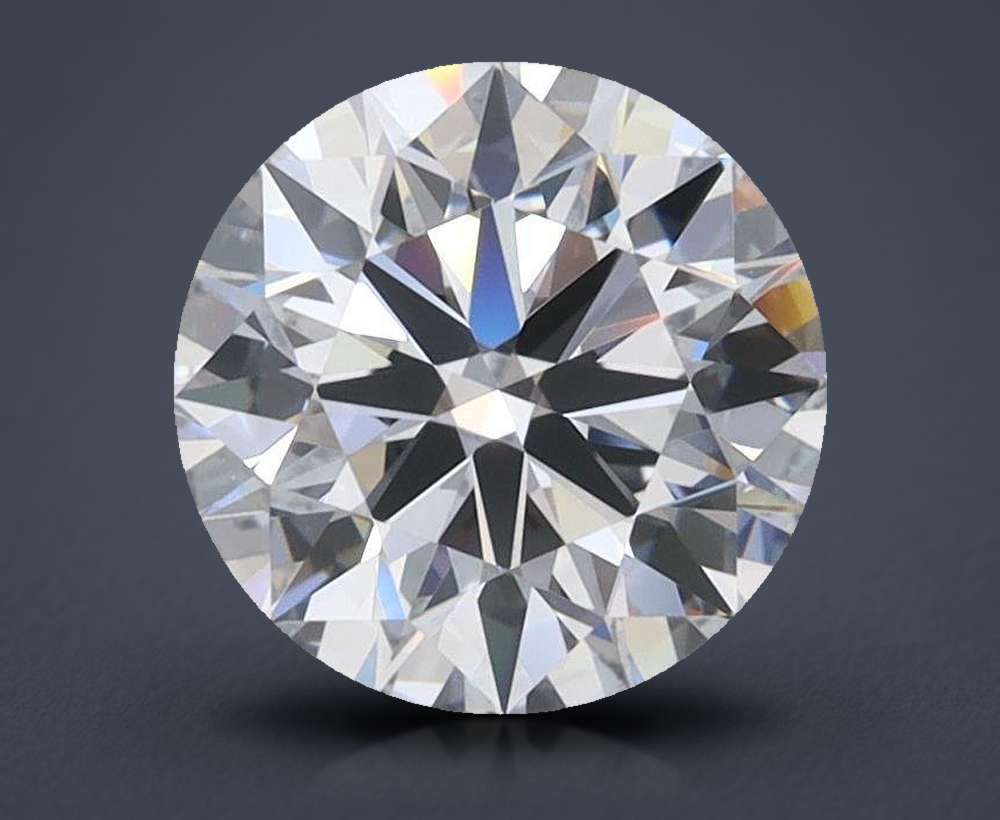 1.65ct D FL Rare Carat Ideal Cut Round Lab Grown Diamond
