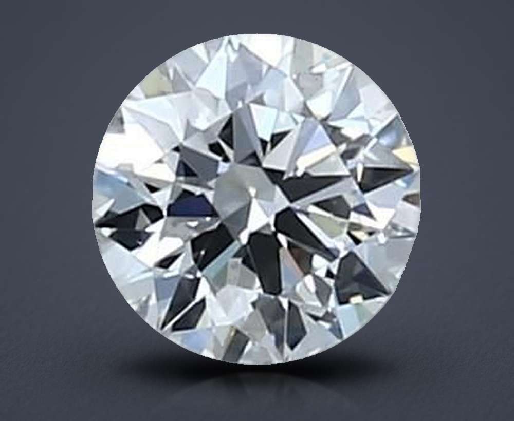 0.37ct H IF Rare Carat Ideal Cut Round Diamond