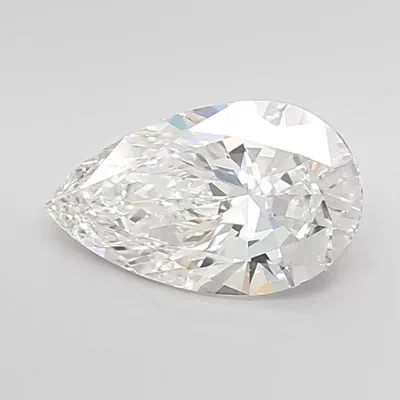 2.01ct F VVS2 Rare Carat Ideal Cut Pear Lab Grown Diamond