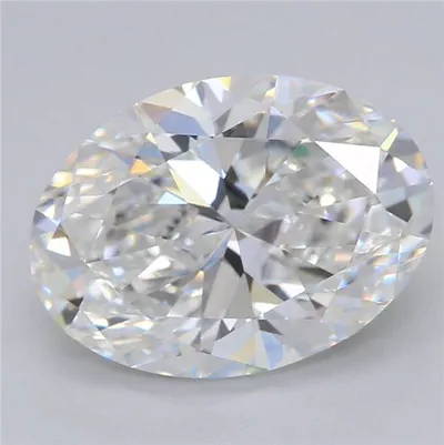 2.52ct E VVS2 Rare Carat Ideal Cut Oval Lab Grown Diamond