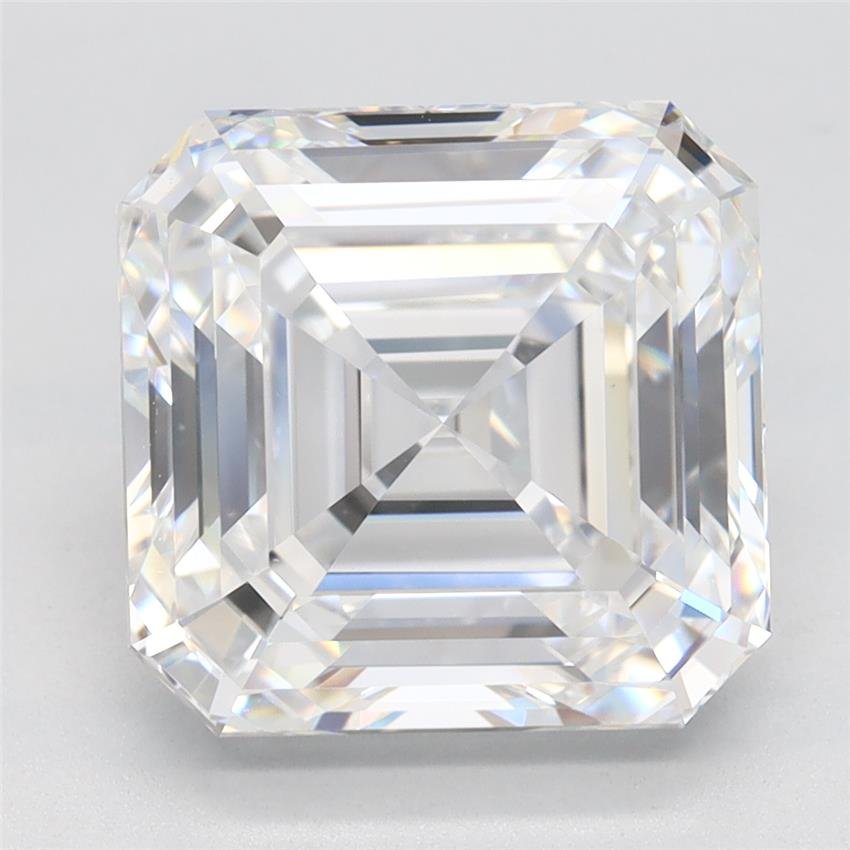 5.00ct D VVS1 Rare Carat Ideal Cut Asscher Lab Grown Diamond