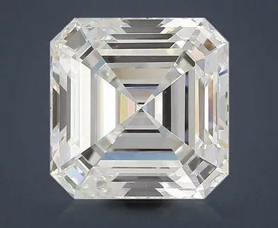 5.04ct E VS1 Rare Carat Ideal Cut Asscher Lab Grown Diamond