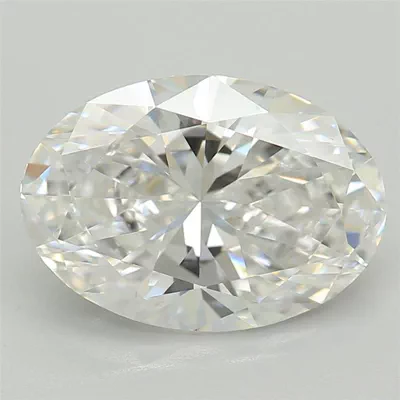 1.58ct E VS1 Rare Carat Ideal Cut Oval Lab Grown Diamond