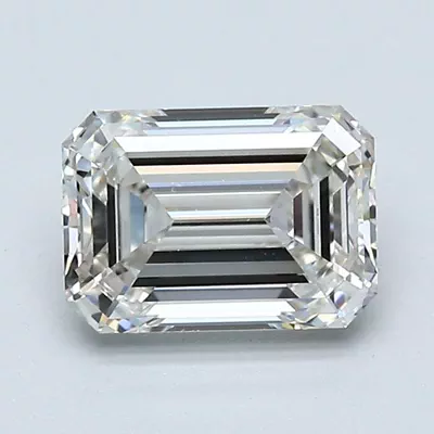 1.29ct I VVS1 Rare Carat Ideal Cut Emerald Diamond