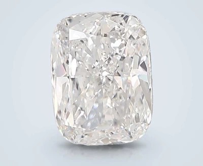 5.01ct E VS1 Rare Carat Ideal Cut Cushion Lab Grown Diamond