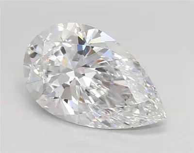 2.26ct D VS1 Rare Carat Ideal Cut Pear Lab Grown Diamond