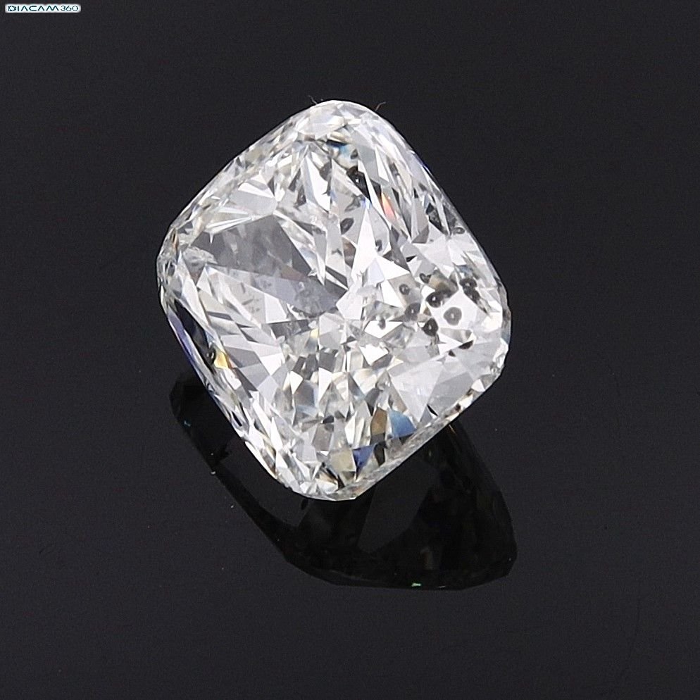 3.01ct K SI2 Very Good Cut Cushion Diamond