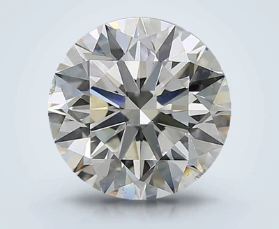 4.52ct I SI1 Rare Carat Ideal Cut Round Diamond