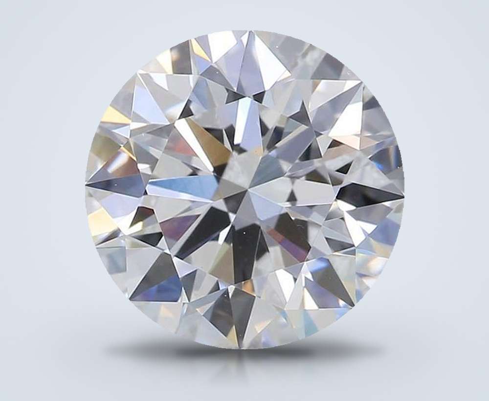 2.04ct E VVS2 Rare Carat Ideal Cut Round Lab Grown Diamond