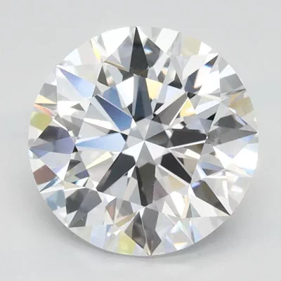 2.02ct D IF Rare Carat Ideal Cut Round Lab Grown Diamond