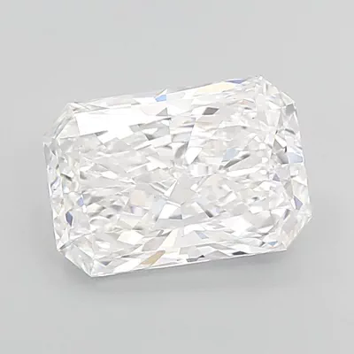 4.02ct E VS2 Rare Carat Ideal Cut Radiant Lab Grown Diamond