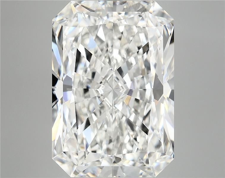 12.57ct F VVS2 Rare Carat Ideal Cut Radiant Lab Grown Diamond