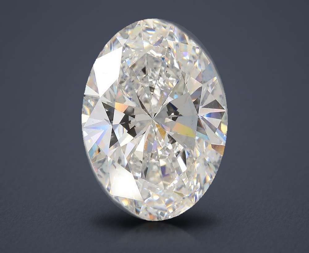 21.02ct E VS1 Rare Carat Ideal Cut Oval Lab Grown Diamond