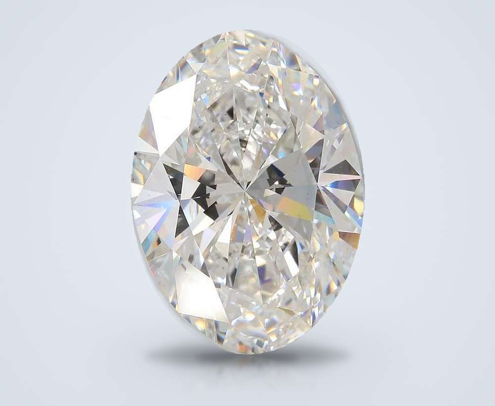 21.02ct E VS1 Rare Carat Ideal Cut Oval Lab Grown Diamond