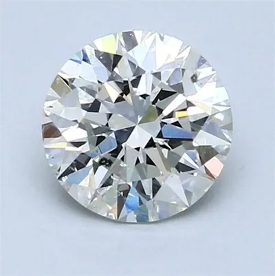 1.51ct I SI2 Rare Carat Ideal Cut Round Diamond