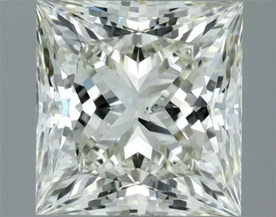 2.02ct J VS2 Rare Carat Ideal Cut Princess Diamond