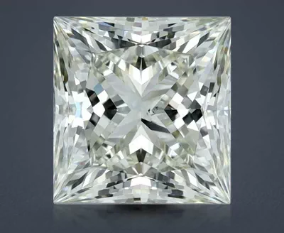2.02ct J VS2 Rare Carat Ideal Cut Princess Diamond