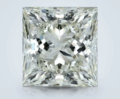 2.02ct J VS2 Rare Carat Ideal Cut Princess Diamond