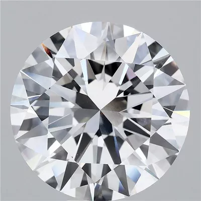 21.60ct E VVS2 Rare Carat Ideal Cut Round Lab Grown Diamond