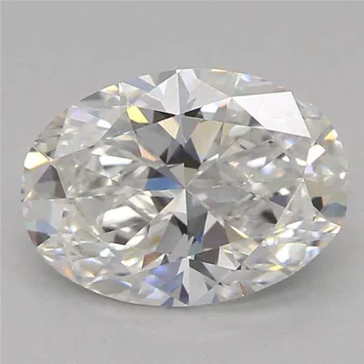 1.08ct E VS1 Rare Carat Ideal Cut Oval Lab Grown Diamond