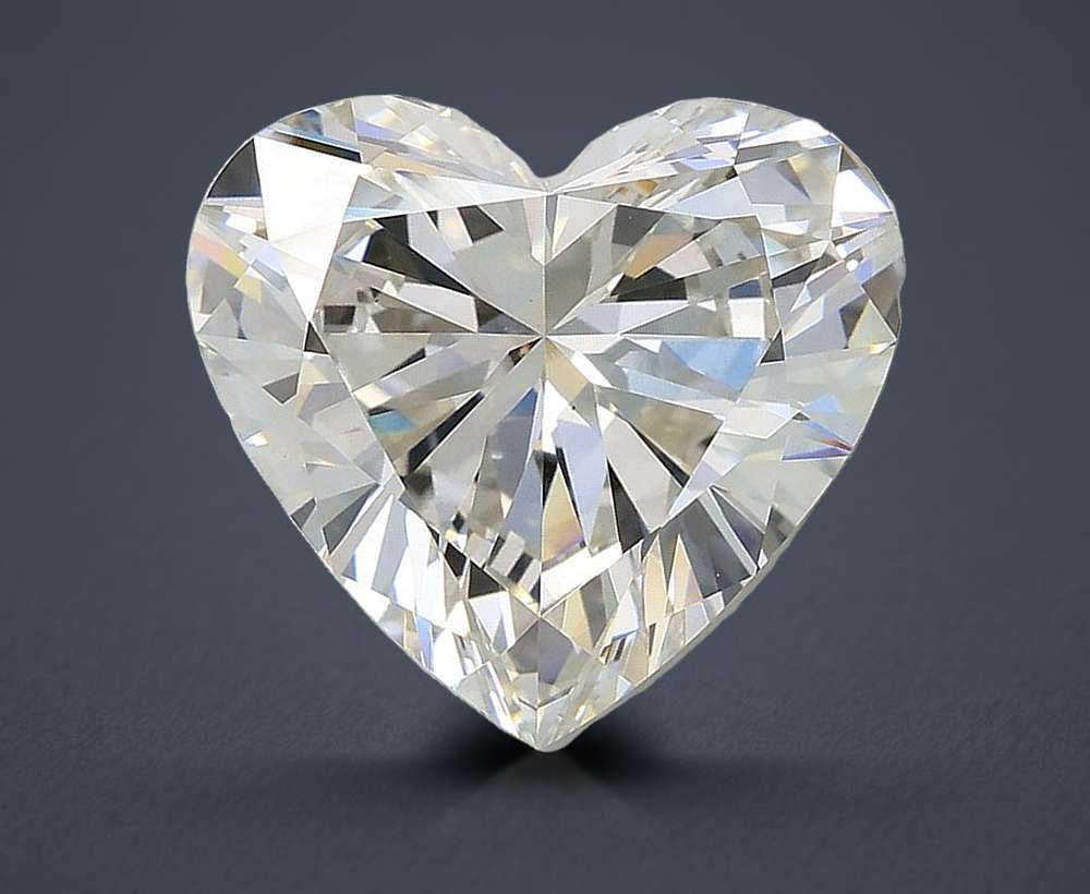 5.01ct G VS2 Excellent Cut Heart Lab Grown Diamond
