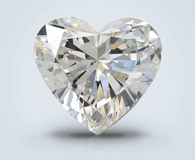5.01ct G VS2 Excellent Cut Heart Lab Grown Diamond