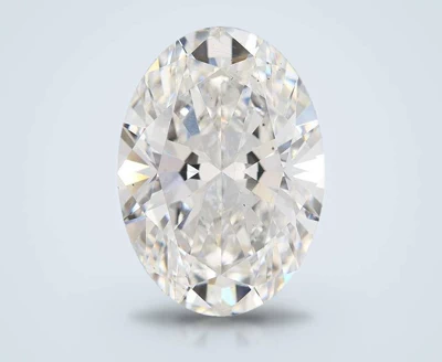 10.10ct F VS2 Rare Carat Ideal Cut Oval Lab Grown Diamond